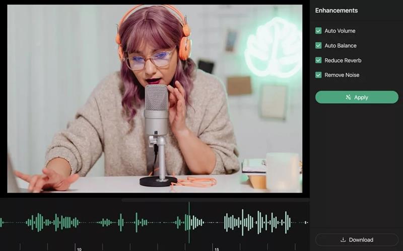 ویرایش صدا با Audo.ai