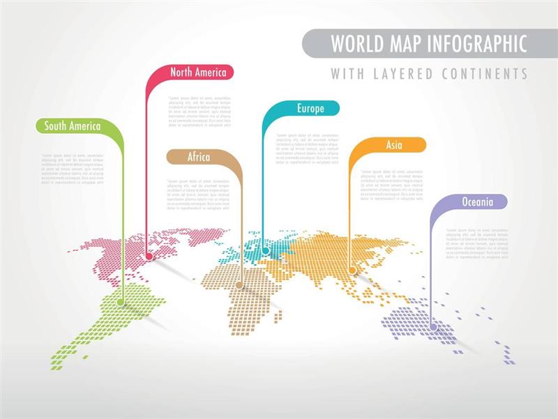 قالب اینفوگرافیک