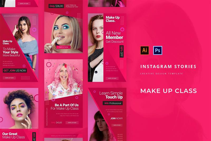 قالب آماده استوری اینستاگرام آموزشی