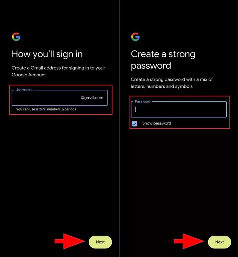 آموزش ساخت جیمیل با گوشی