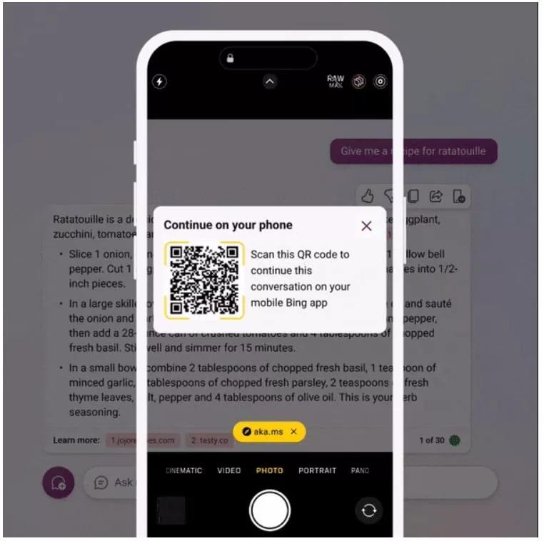 ویژگی های جدید هوش مصنوعی بینگ 