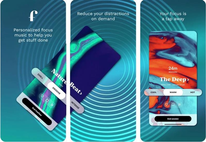 اپلیکیشن  برنامه ریزی Focus@Will