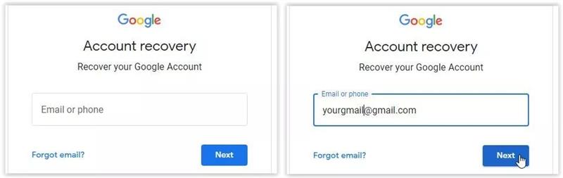آموزش بازیابی رمز جیمیل بدون ایمیل ریکاوری و شماره همراه