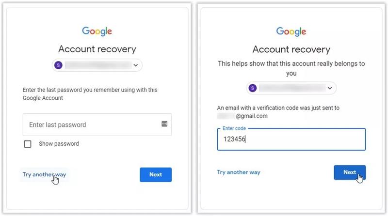 آموزش بازیابی رمز جیمیل بدون ایمیل ریکاوری و شماره همراه