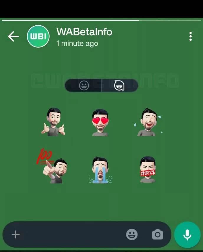 قابلیت جدید واتس‌اپ برای پاسخ‌دادن به استاتوس با استفاده از آواتارها