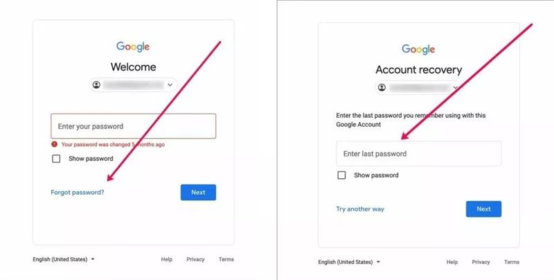 آموزش بازیابی رمز جیمیل بدون ایمیل ریکاوری و شماره همراه