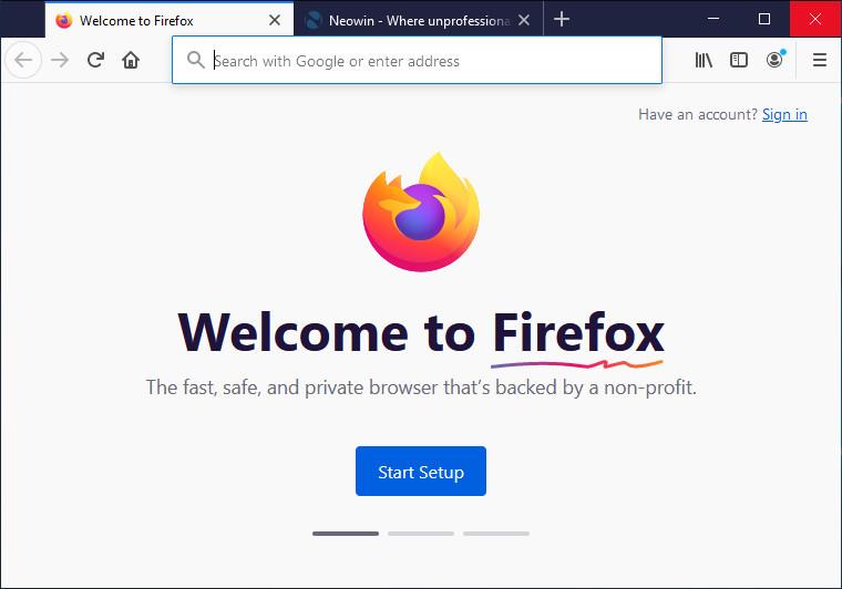 مرورگر موزیلا فایرفاکس
